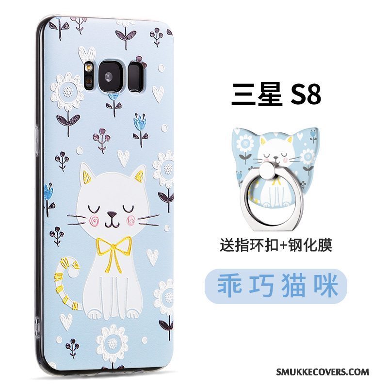 Etui Samsung Galaxy S8 Kreativ Anti-fald Trend, Cover Samsung Galaxy S8 Beskyttelse Telefonaf Personlighed