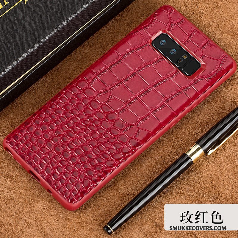 Etui Samsung Galaxy S8+ Kreativ Sort Anti-fald, Cover Samsung Galaxy S8+ Læder Business Telefon