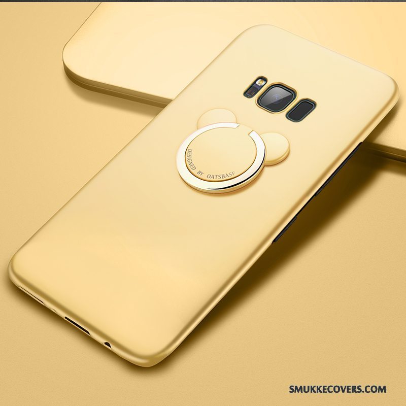 Etui Samsung Galaxy S8+ Kreativ Trendy Nubuck, Cover Samsung Galaxy S8+ Tasker Af Personlighed Lyserød