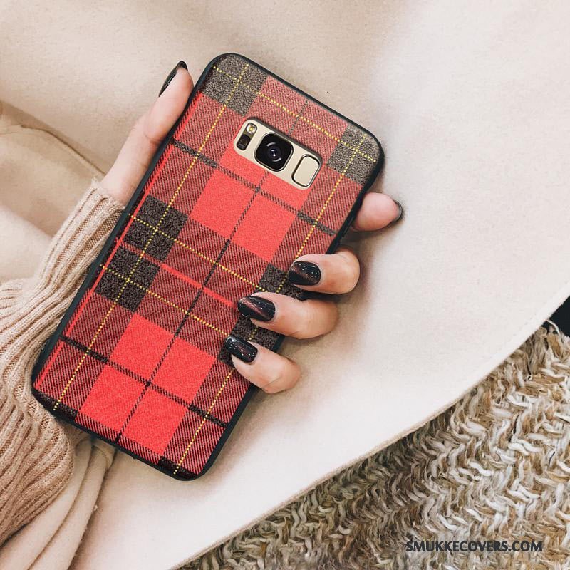 Etui Samsung Galaxy S8 Kreativ Trendy Rød, Cover Samsung Galaxy S8 Af Personlighed Telefon