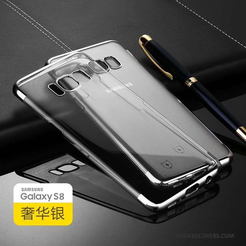 Etui Samsung Galaxy S8 Kreativ Tynd Blå, Cover Samsung Galaxy S8 Tasker Anti-fald Hård