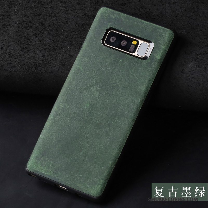 Etui Samsung Galaxy S8 Læder Af Personlighed Trendy, Cover Samsung Galaxy S8 Kreativ Telefonanti-fald