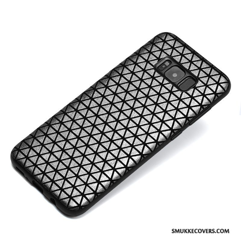 Etui Samsung Galaxy S8 Læder Blå Bagdæksel, Cover Samsung Galaxy S8 Luksus Telefontrend