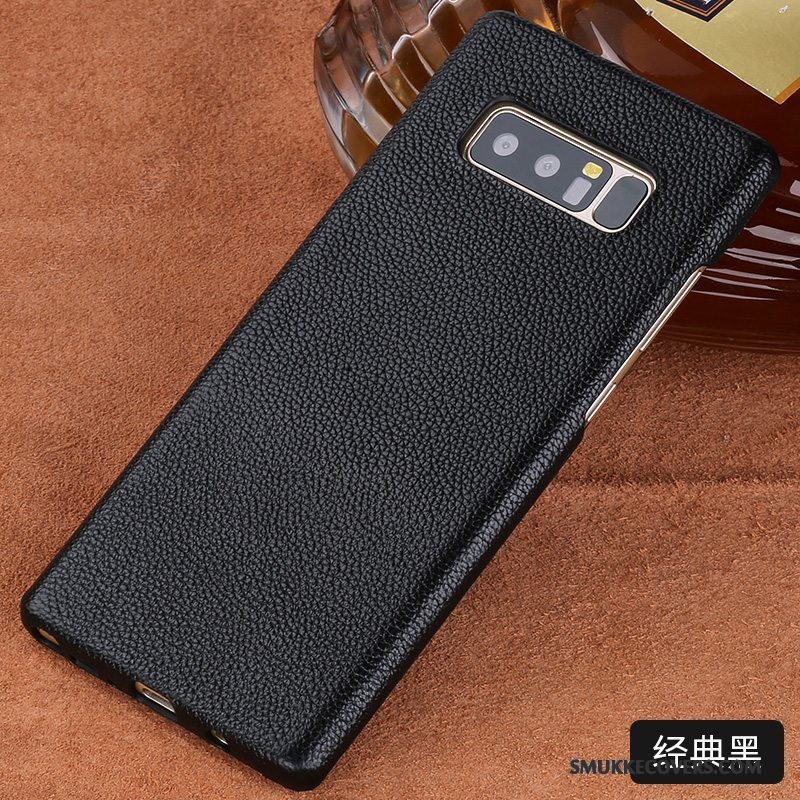 Etui Samsung Galaxy S8+ Læder Business Telefon, Cover Samsung Galaxy S8+ Tasker Trend Anti-fald