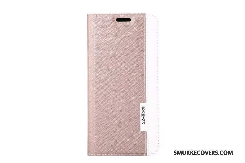 Etui Samsung Galaxy S8 Læder Lyseblå Model, Cover Samsung Galaxy S8 Beskyttelse Telefon