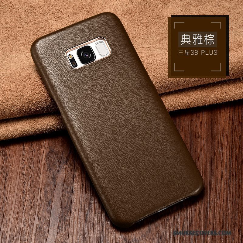 Etui Samsung Galaxy S8+ Læder Telefonbil, Cover Samsung Galaxy S8+ Luksus Trend