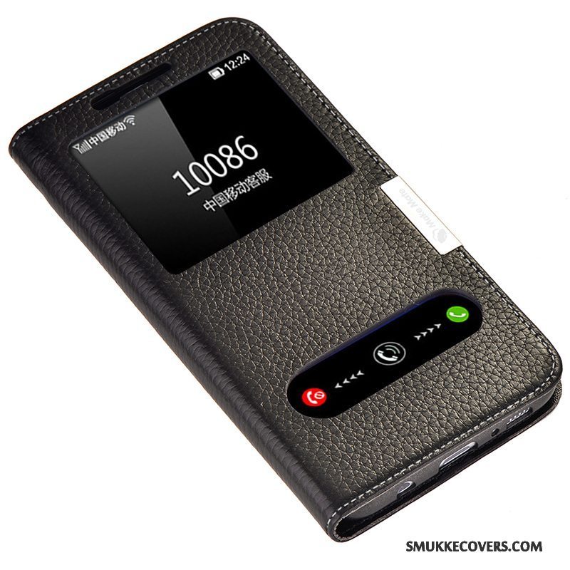 Etui Samsung Galaxy S8 Læder Telefonorange, Cover Samsung Galaxy S8 Beskyttelse