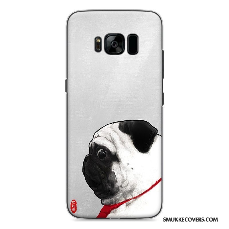 Etui Samsung Galaxy S8 Malet Gul Simple, Cover Samsung Galaxy S8 Beskyttelse Af Personlighed Elskeren