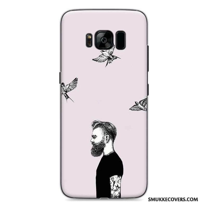 Etui Samsung Galaxy S8 Malet Gul Simple, Cover Samsung Galaxy S8 Beskyttelse Af Personlighed Elskeren