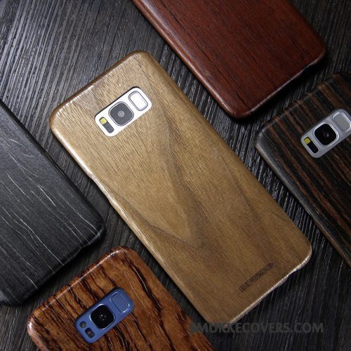 Etui Samsung Galaxy S8 Massivt Træ Telefontrendy, Cover Samsung Galaxy S8 Træ Tynd