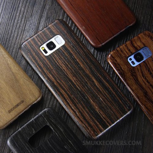 Etui Samsung Galaxy S8 Massivt Træ Telefontrendy, Cover Samsung Galaxy S8 Træ Tynd