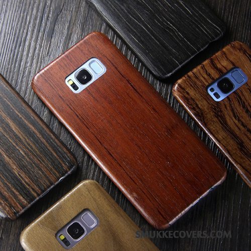 Etui Samsung Galaxy S8 Massivt Træ Telefontrendy, Cover Samsung Galaxy S8 Træ Tynd