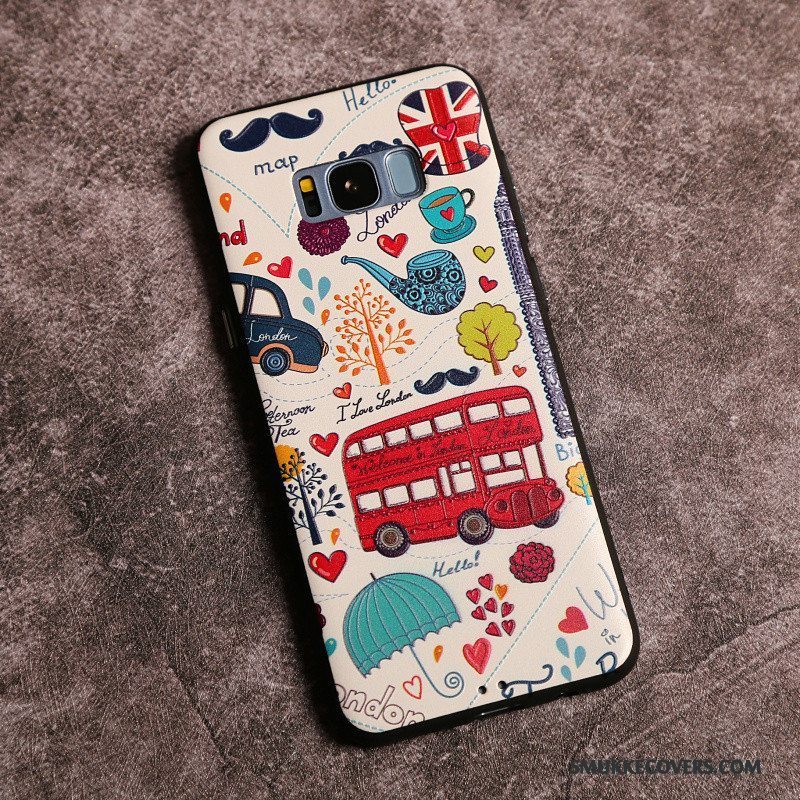 Etui Samsung Galaxy S8 Silikone Nubuck Af Personlighed, Cover Samsung Galaxy S8 Kreativ Anti-fald Telefon