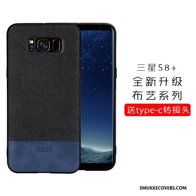 Etui Samsung Galaxy S8+ Silikone Telefonaf Personlighed, Cover Samsung Galaxy S8+ Tasker Hård Grå