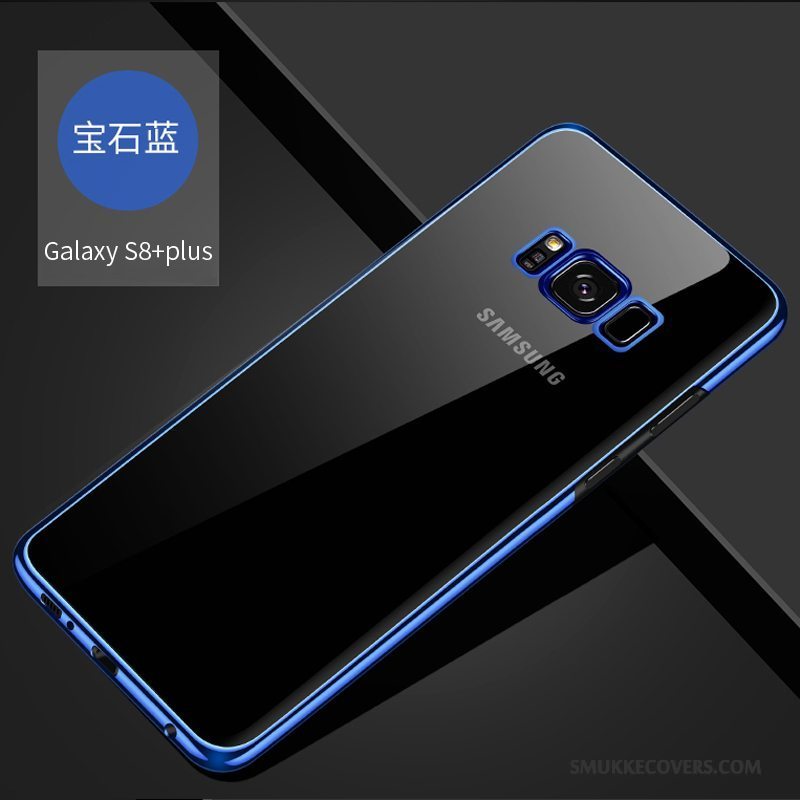 Etui Samsung Galaxy S8+ Tasker Af Personlighed Sølv, Cover Samsung Galaxy S8+ Kreativ Gennemsigtig Anti-fald