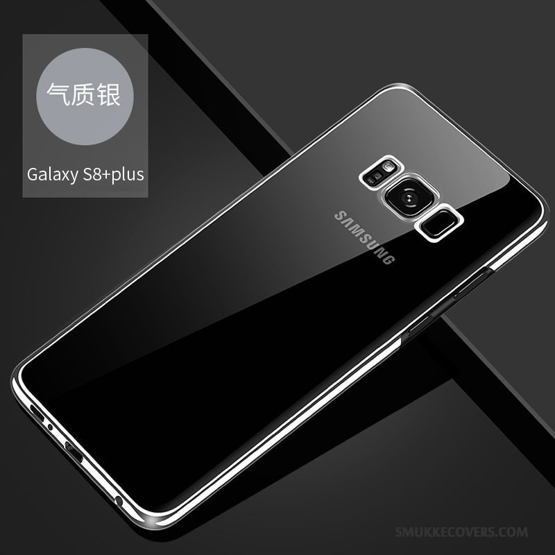 Etui Samsung Galaxy S8+ Tasker Af Personlighed Sølv, Cover Samsung Galaxy S8+ Kreativ Gennemsigtig Anti-fald