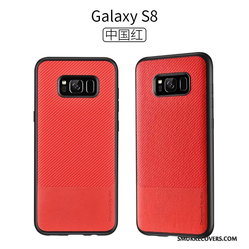 Etui Samsung Galaxy S8 Tasker Anti-fald Telefon, Cover Samsung Galaxy S8 Kreativ Af Personlighed Nubuck