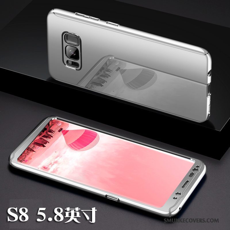 Etui Samsung Galaxy S8 Tasker Anti-fald Tynd, Cover Samsung Galaxy S8 Kreativ Telefonblå