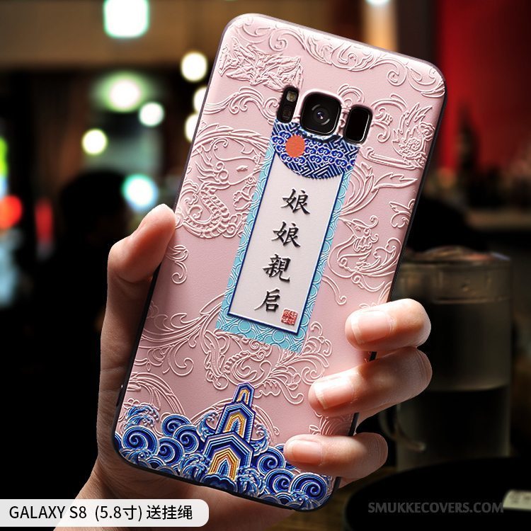 Etui Samsung Galaxy S8+ Tasker Elskeren Anti-fald, Cover Samsung Galaxy S8+ Beskyttelse Telefontrend