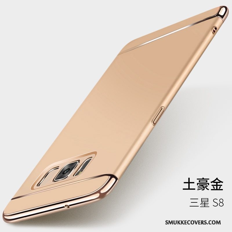 Etui Samsung Galaxy S8 Tasker Guld Telefon, Cover Samsung Galaxy S8 Kreativ Bagdæksel Af Personlighed