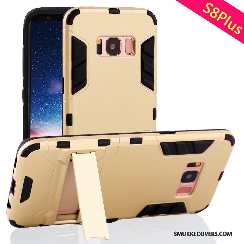 Etui Samsung Galaxy S8+ Tasker Guld Telefon, Cover Samsung Galaxy S8+ Silikone Anti-fald