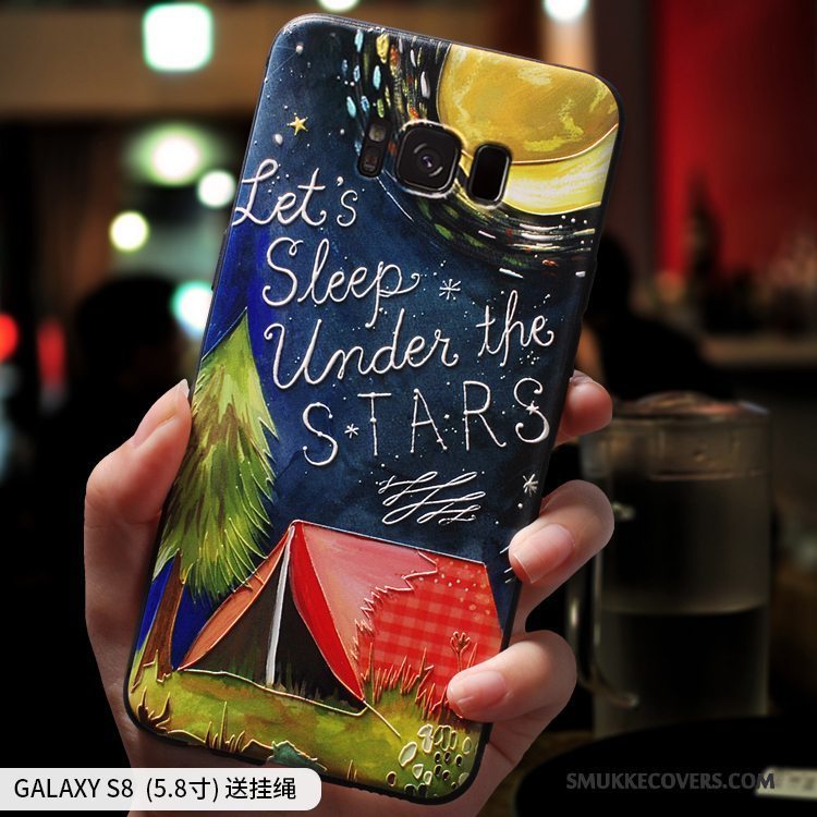 Etui Samsung Galaxy S8 Tasker Lilla Anti-fald, Cover Samsung Galaxy S8 Kreativ Af Personlighed Telefon