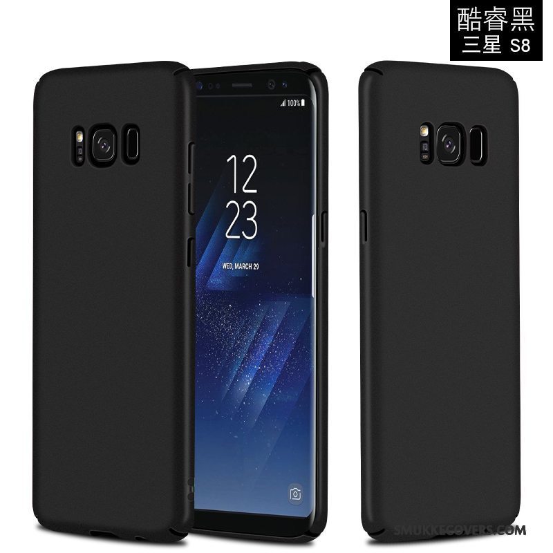 Etui Samsung Galaxy S8 Tasker Nubuck Tynd, Cover Samsung Galaxy S8 Farve Hængende Ornamenter Telefon