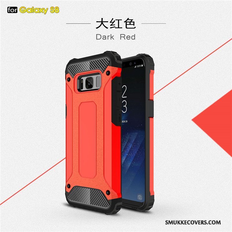 Etui Samsung Galaxy S8 Tasker Tre Forsvar Tilbehør, Cover Samsung Galaxy S8 Silikone Telefontrend