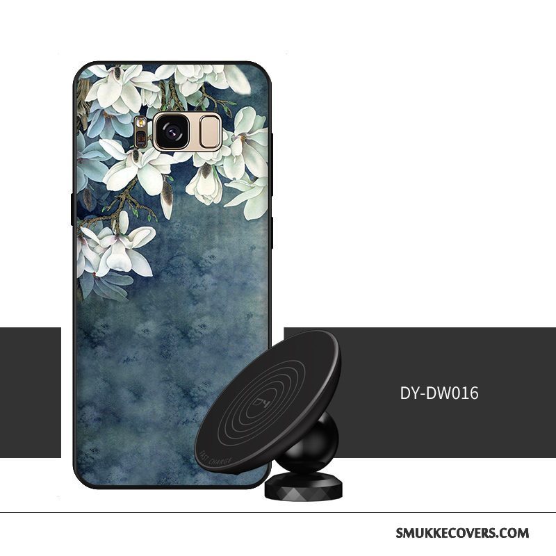 Etui Samsung Galaxy S8+ Telefonblå, Cover Samsung Galaxy S8+ Hver Dag