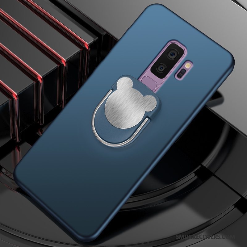 Etui Samsung Galaxy S9+ Beskyttelse Bil Rød, Cover Samsung Galaxy S9+ Blød Let Tynd Anti-fald