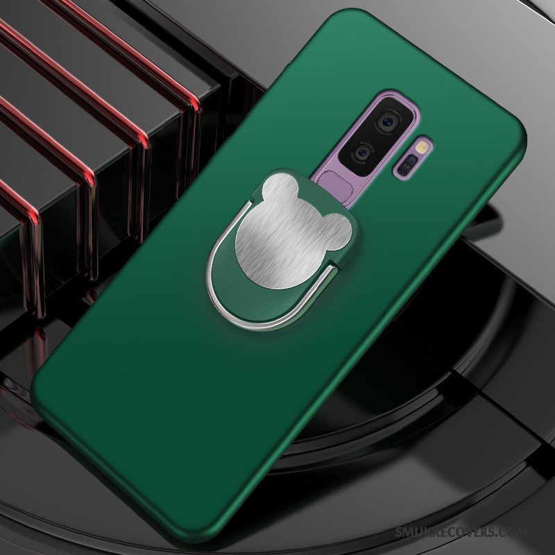 Etui Samsung Galaxy S9+ Beskyttelse Bil Rød, Cover Samsung Galaxy S9+ Blød Let Tynd Anti-fald