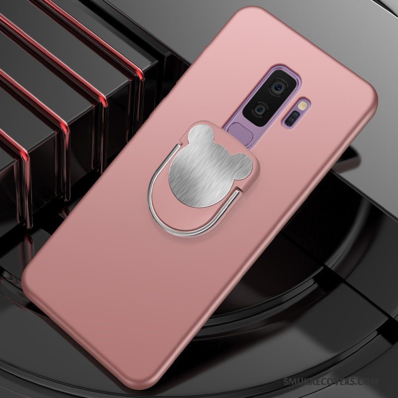 Etui Samsung Galaxy S9+ Beskyttelse Bil Rød, Cover Samsung Galaxy S9+ Blød Let Tynd Anti-fald