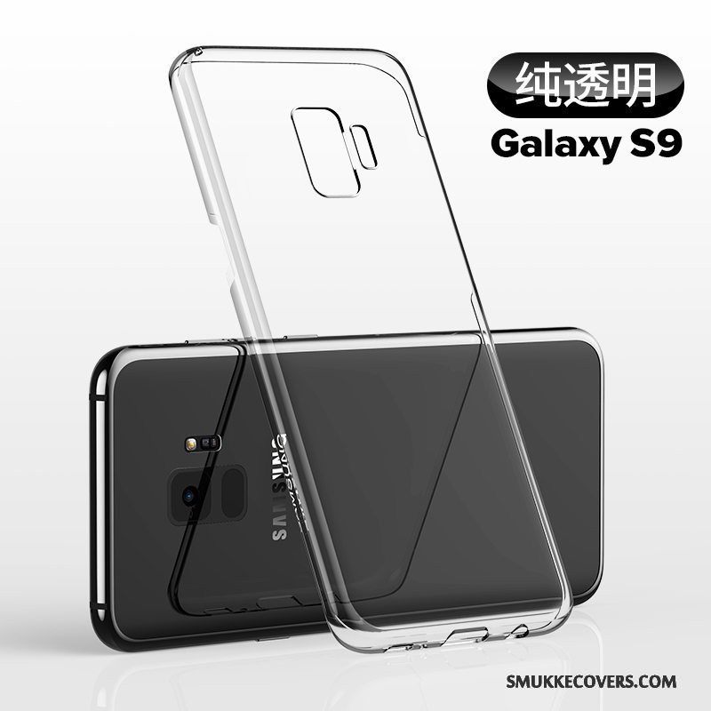 Etui Samsung Galaxy S9 Beskyttelse Gennemsigtig Lilla, Cover Samsung Galaxy S9 Tasker Anti-fald Tynd