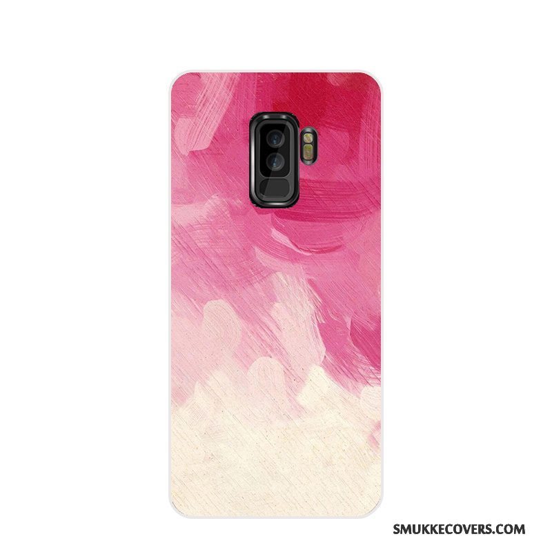 Etui Samsung Galaxy S9+ Beskyttelse Grå Telefon, Cover Samsung Galaxy S9+ Tynd Rød