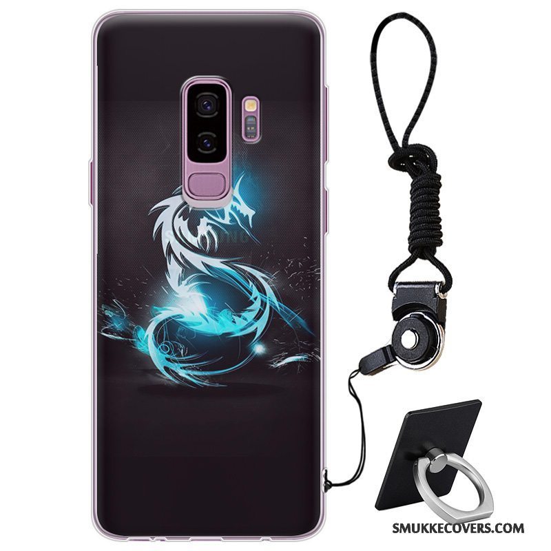 Etui Samsung Galaxy S9+ Beskyttelse Lilla Telefon, Cover Samsung Galaxy S9+ Blød Af Personlighed Elegante