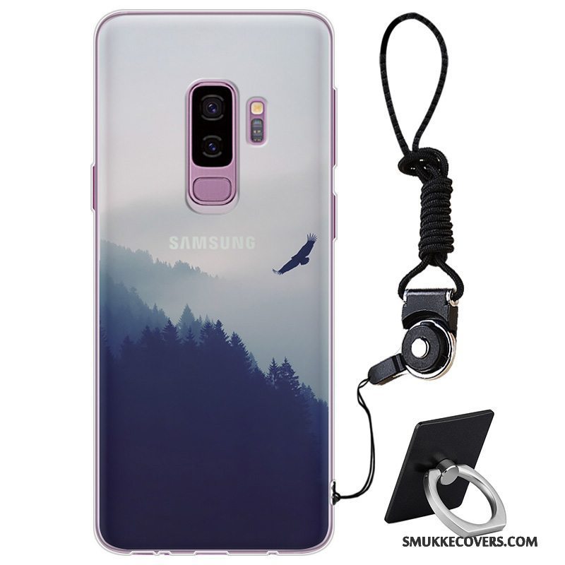 Etui Samsung Galaxy S9+ Beskyttelse Lilla Telefon, Cover Samsung Galaxy S9+ Blød Af Personlighed Elegante