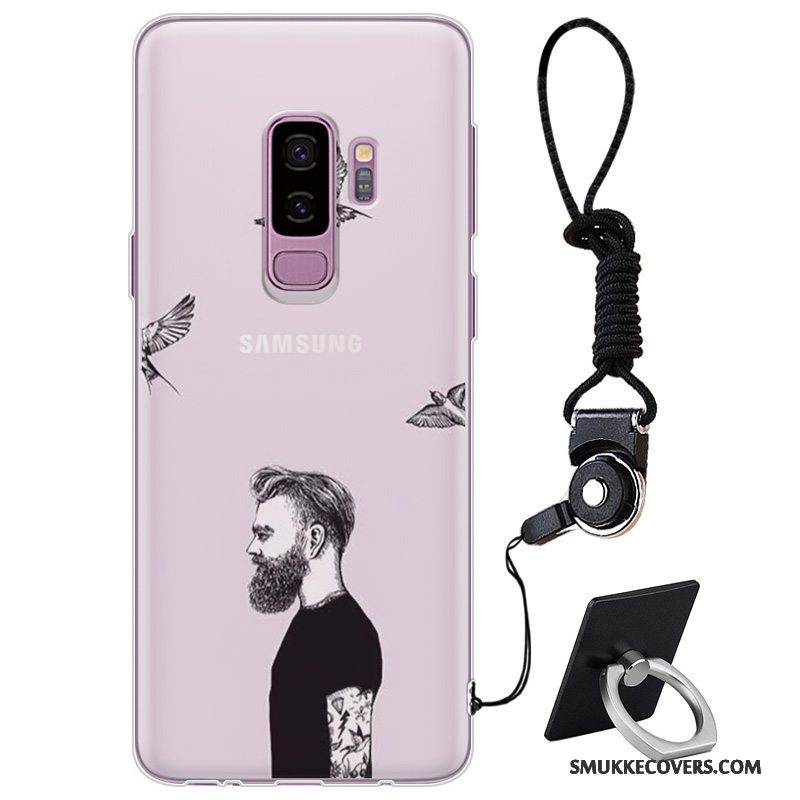 Etui Samsung Galaxy S9+ Beskyttelse Lilla Telefon, Cover Samsung Galaxy S9+ Blød Af Personlighed Elegante