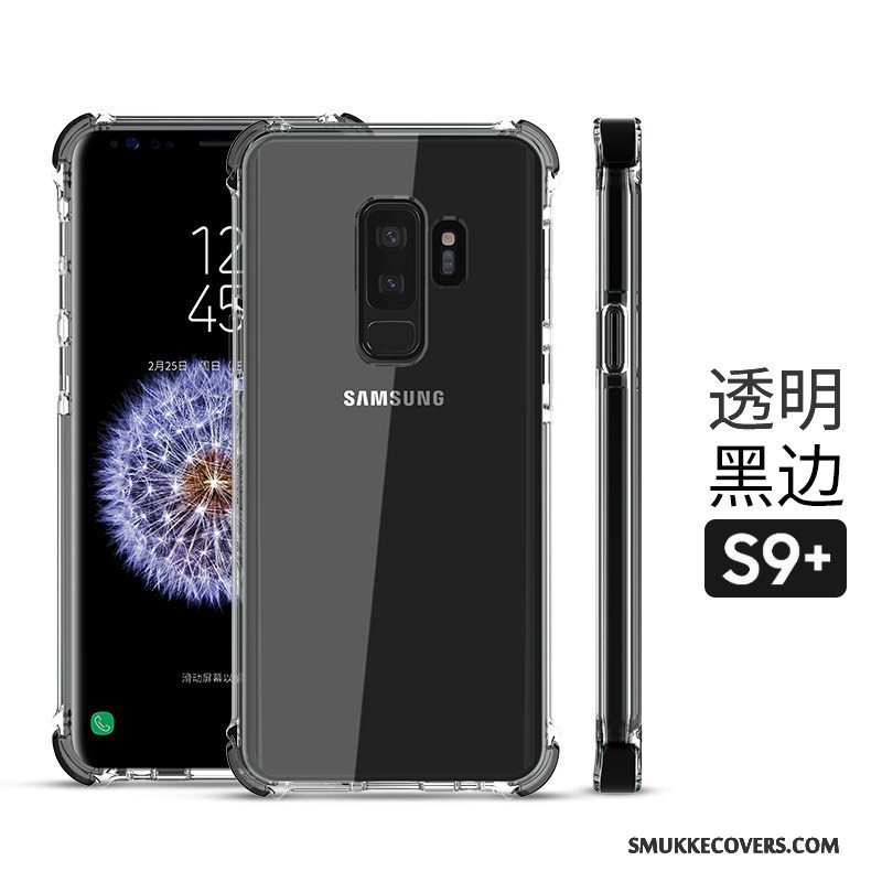 Etui Samsung Galaxy S9+ Beskyttelse Rød Ny, Cover Samsung Galaxy S9+ Tasker Anti-fald Telefon