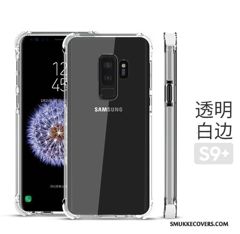 Etui Samsung Galaxy S9+ Beskyttelse Rød Ny, Cover Samsung Galaxy S9+ Tasker Anti-fald Telefon