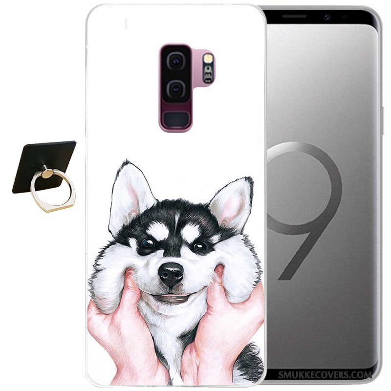 Etui Samsung Galaxy S9 Beskyttelse Vind Grå, Cover Samsung Galaxy S9 Relief Telefon