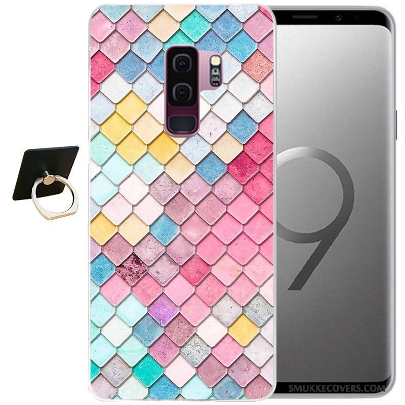 Etui Samsung Galaxy S9 Beskyttelse Vind Grå, Cover Samsung Galaxy S9 Relief Telefon