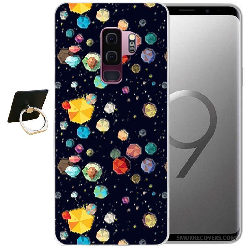 Etui Samsung Galaxy S9 Beskyttelse Vind Grå, Cover Samsung Galaxy S9 Relief Telefon