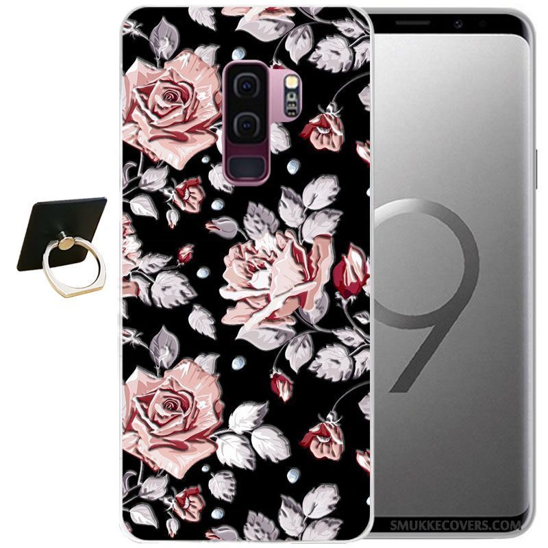 Etui Samsung Galaxy S9 Beskyttelse Vind Grå, Cover Samsung Galaxy S9 Relief Telefon