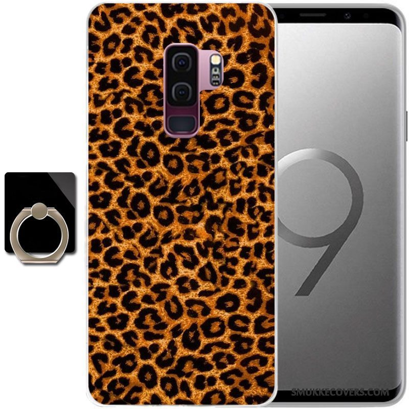 Etui Samsung Galaxy S9 Blød Anti-fald Sort, Cover Samsung Galaxy S9 Malet Af Personlighed Telefon