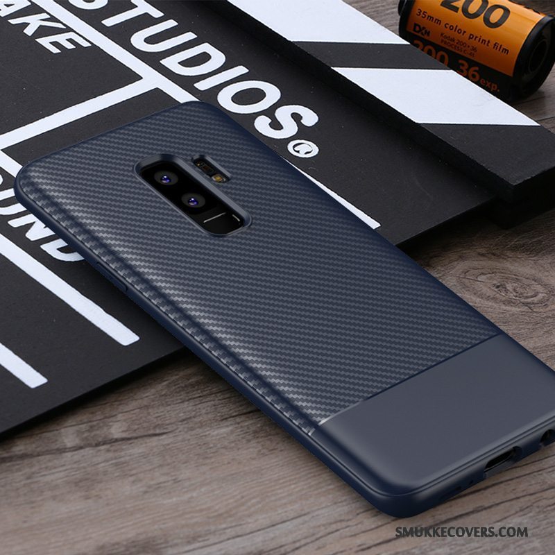 Etui Samsung Galaxy S9+ Blød Anti-fald Telefon, Cover Samsung Galaxy S9+ Tasker Trend Rød