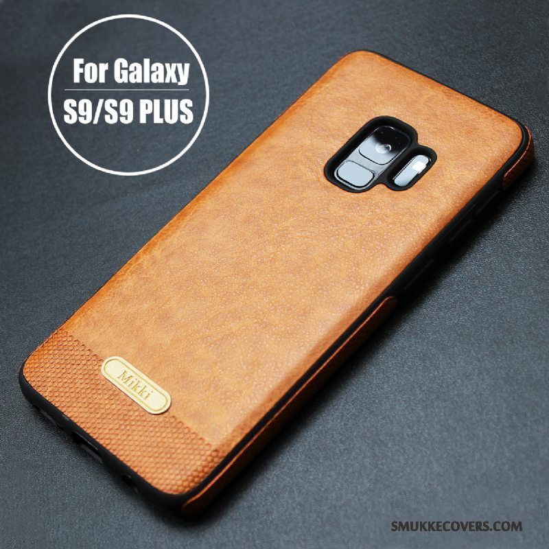 Etui Samsung Galaxy S9+ Blød Business Simple, Cover Samsung Galaxy S9+ Læder Telefon