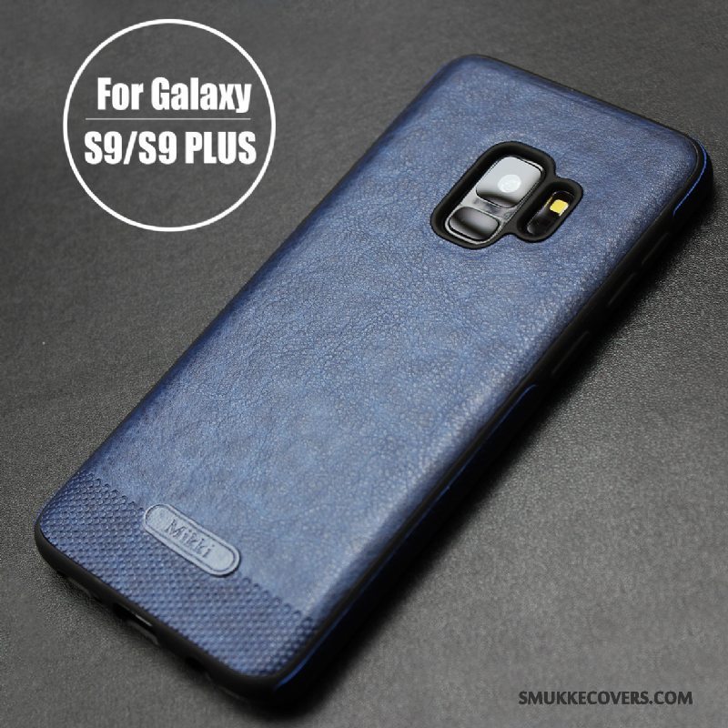 Etui Samsung Galaxy S9+ Blød Business Simple, Cover Samsung Galaxy S9+ Læder Telefon