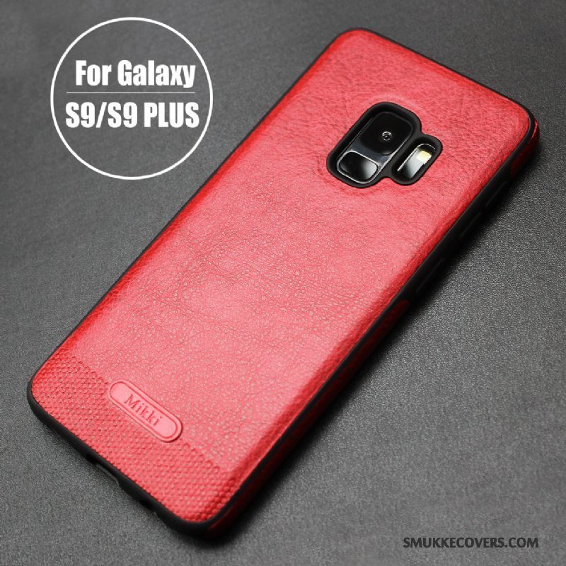 Etui Samsung Galaxy S9+ Blød Business Simple, Cover Samsung Galaxy S9+ Læder Telefon