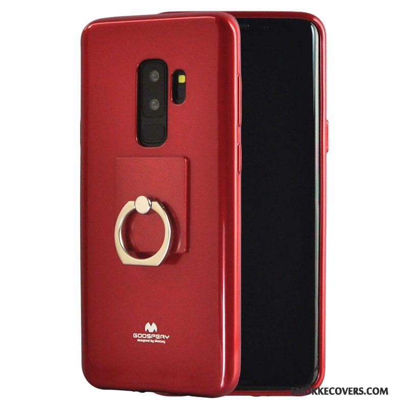 Etui Samsung Galaxy S9+ Blød Telefongul, Cover Samsung Galaxy S9+ Tasker