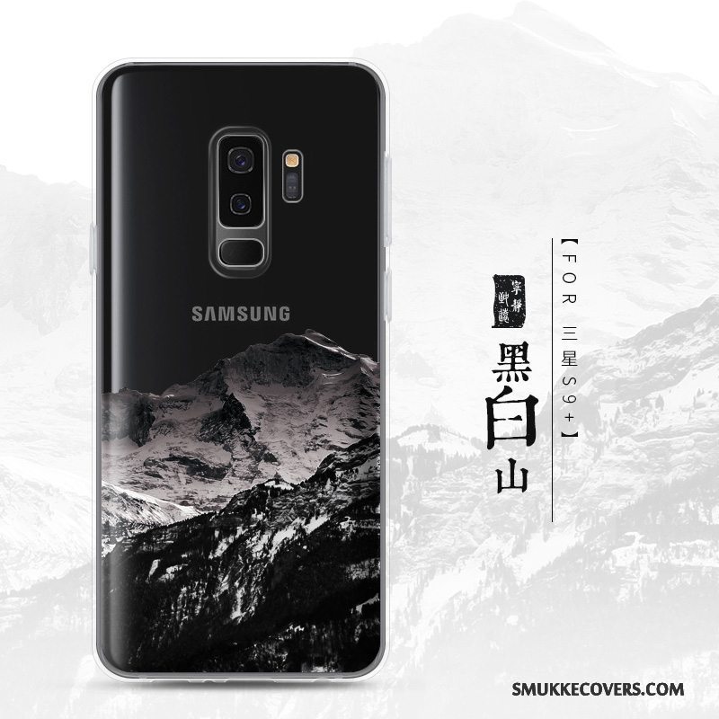 Etui Samsung Galaxy S9+ Blød Trend Gennemsigtig, Cover Samsung Galaxy S9+ Beskyttelse Telefonanti-fald